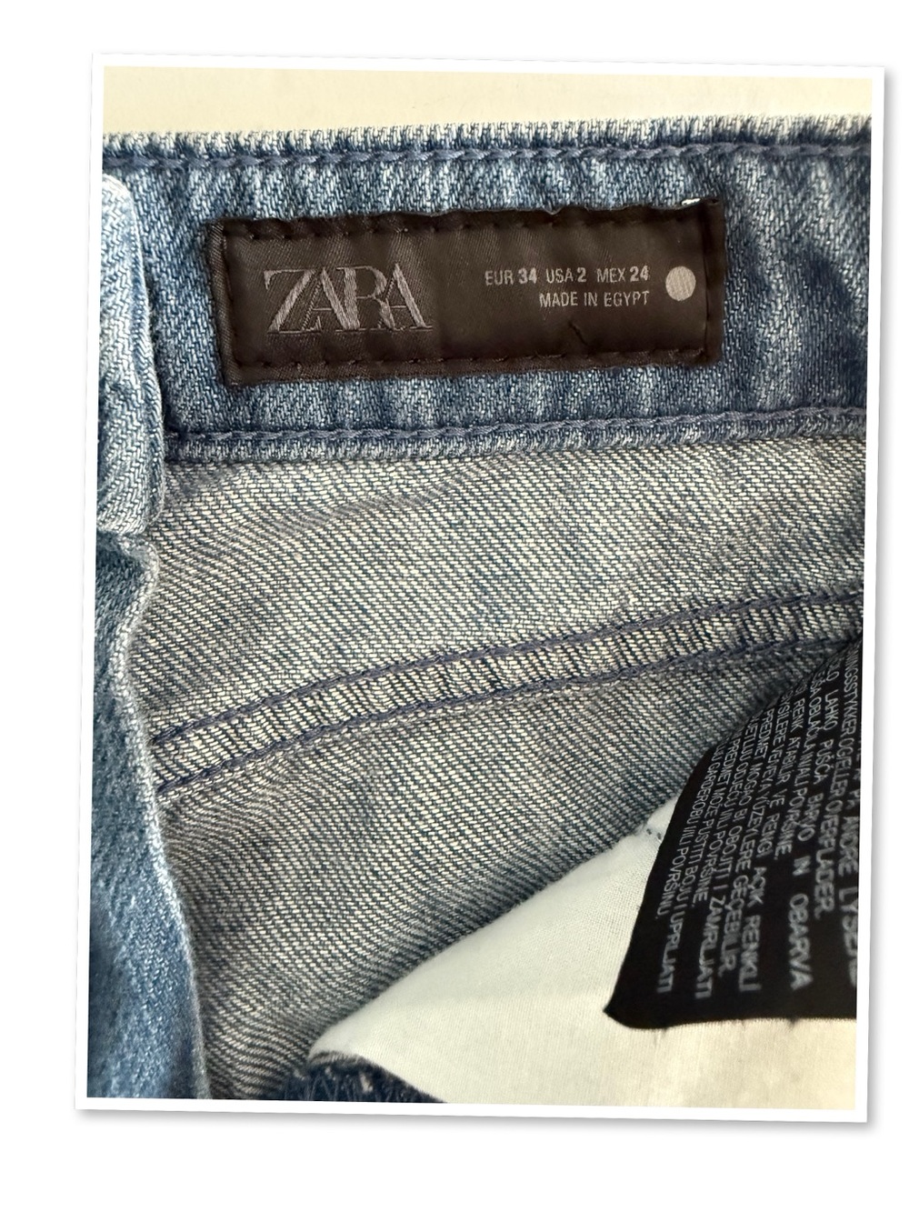 ZW Collection Zara Ultra Wide-Leg Palazzo Jeans - Picture 11 of 12